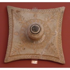 Brick wall decorations, Assurnasirpal I, swastika